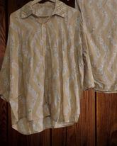 Muslin Digital Print Co-Ord Set with Neck Embroidery – 2 Pc Relaxed Fit